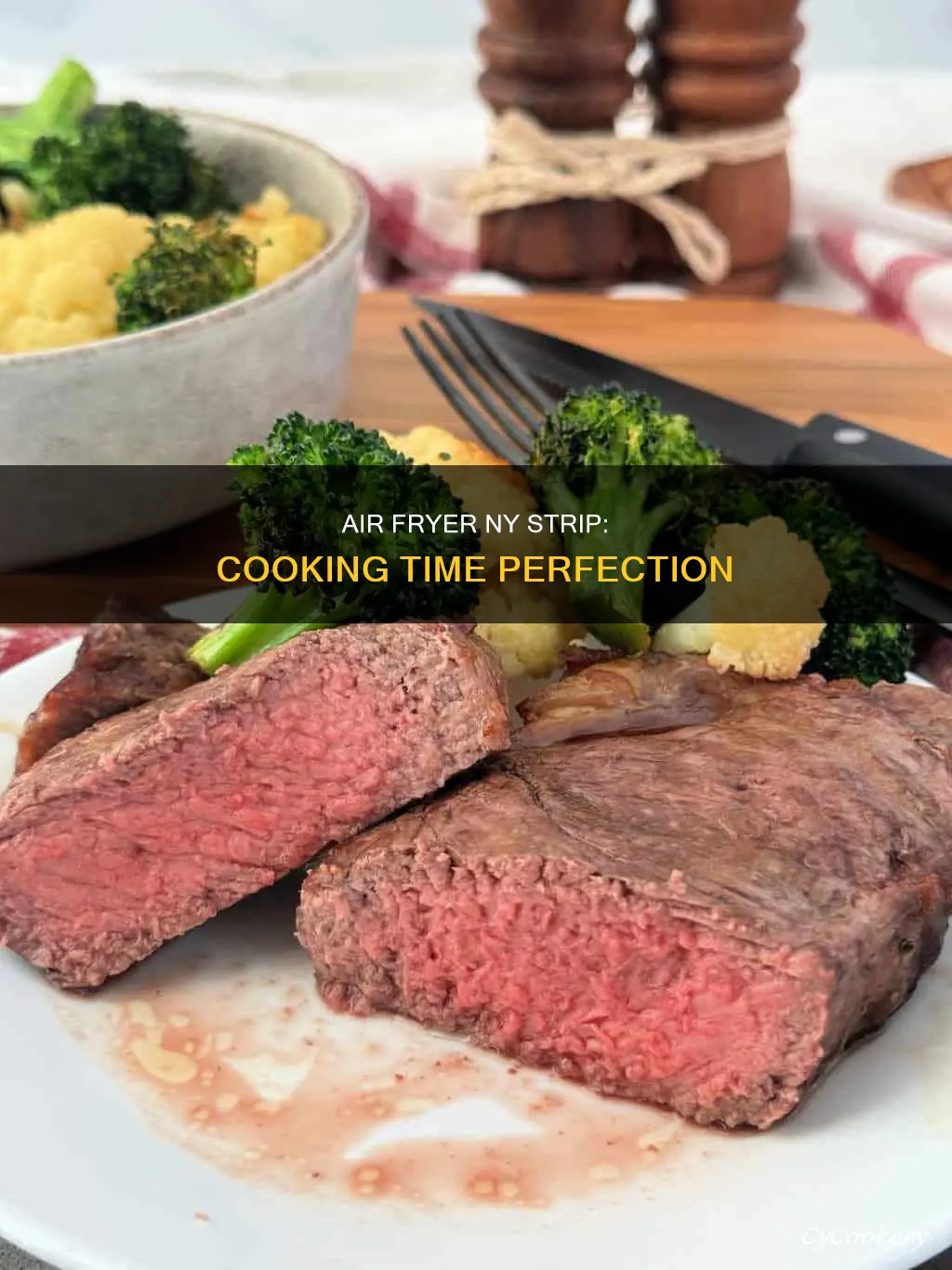 how long to cook a ny strip in air fryer