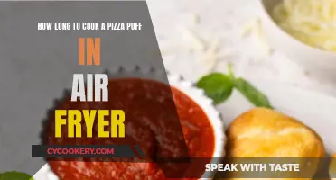 Crispy Pizza Puffs: Air Fryer Cooking Time Guide