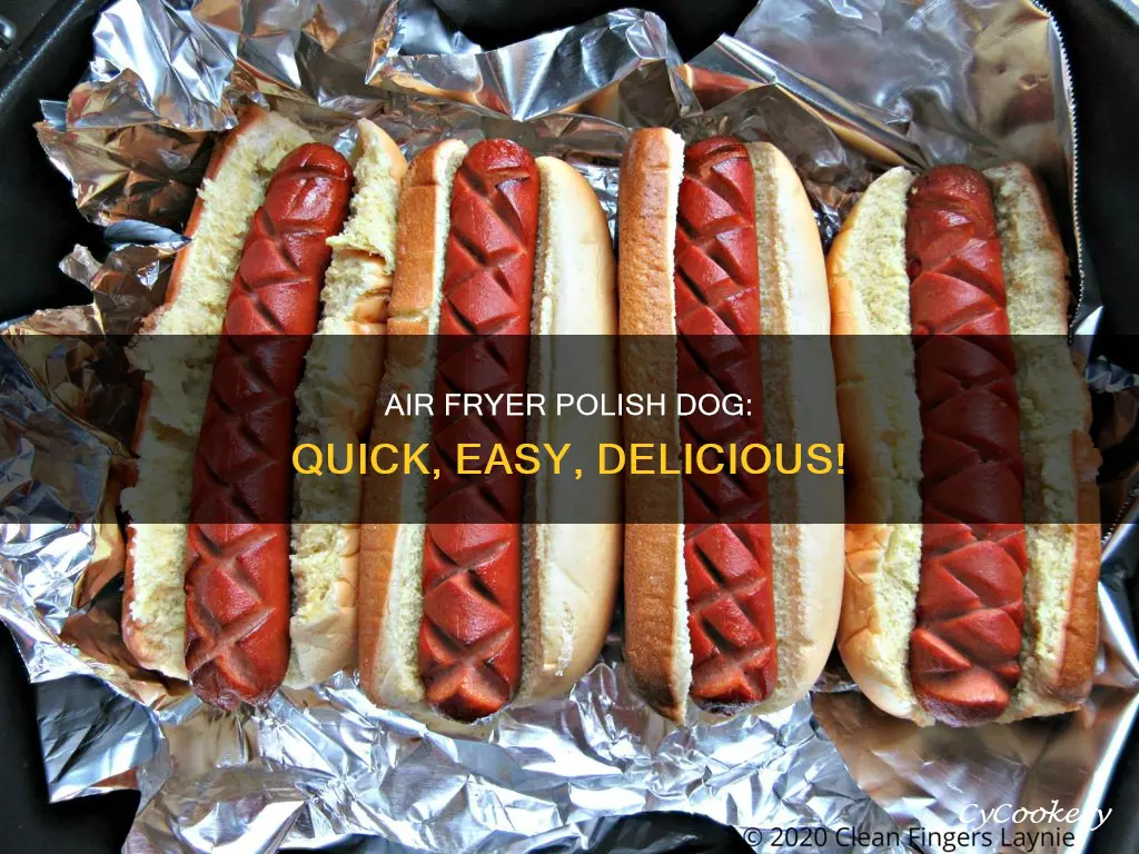 how long to cook a polish dog in air fryer