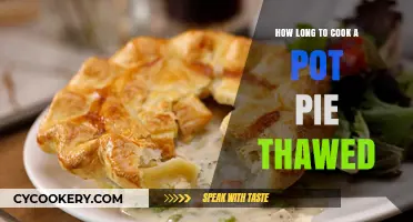 The Perfect Pot Pie: Thawed Baking Time