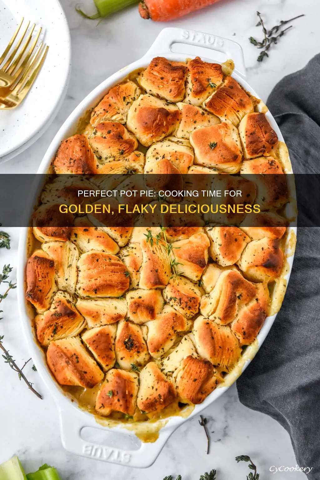 how long to cook a pot pie