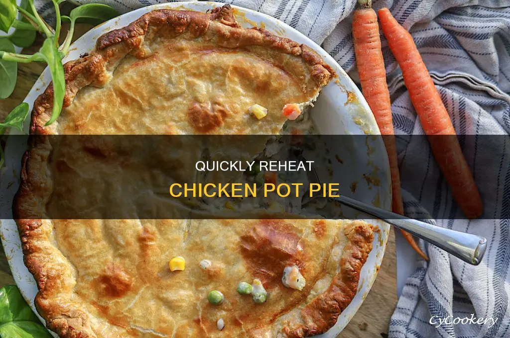 how long to cook a pre cooked chicken pot pie
