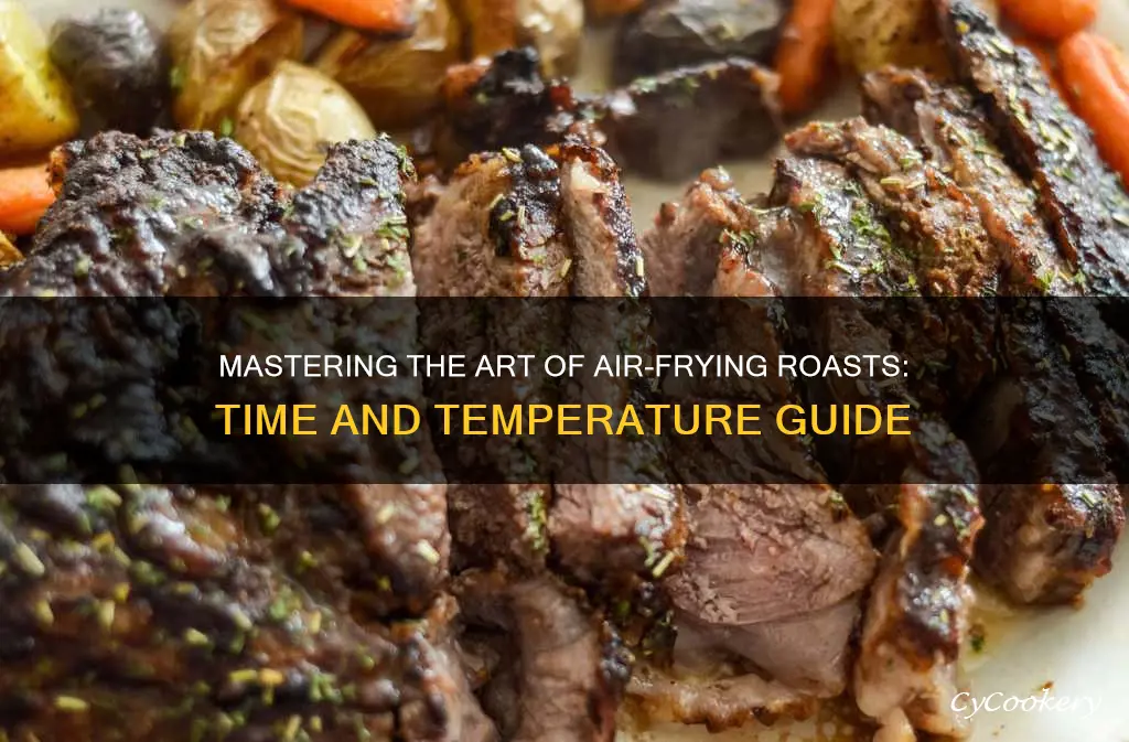 how long to cook a roast in an air fryer