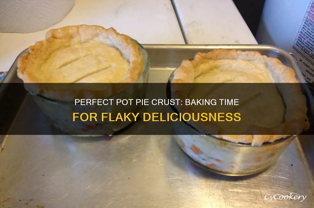 how long to cook a single pot pie crust