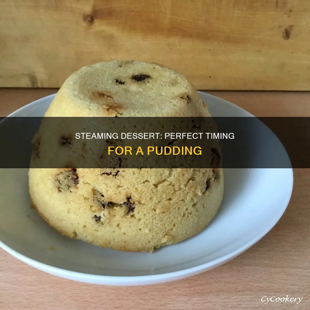 how long to cook a steamed pudding