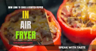 Perfectly Cooked Peppers: Air Fryer Stuffed Pepper Time Guide