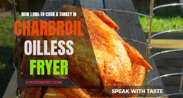 Perfectly Roasted Turkey: Cooking Time in Charbroil Oilless Fryer