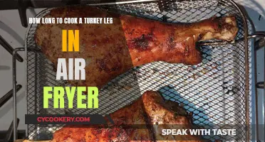 Perfectly Cooked Turkey Leg: Air Fryer Time Guide