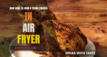 Perfectly Cooked Young Chicken: Air Fryer Time Guide