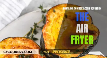 Crispy, Golden Acorn Squash: Air Fryer Cooking Time Guide