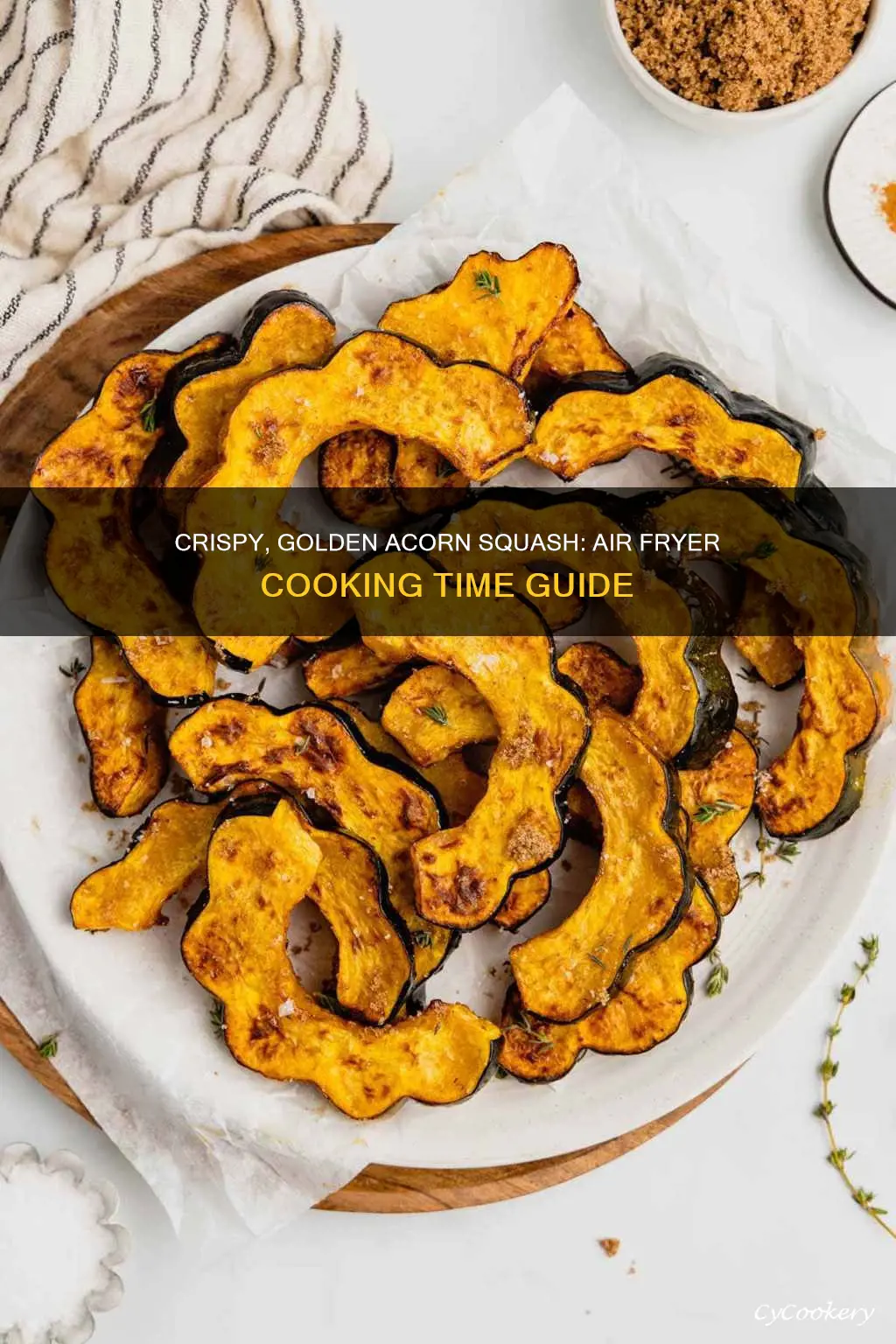 how long to cook acorn squash in the air fryer