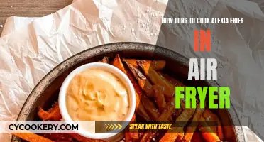 Crispy Alexia Fries: Air Fryer Cooking Time Guide