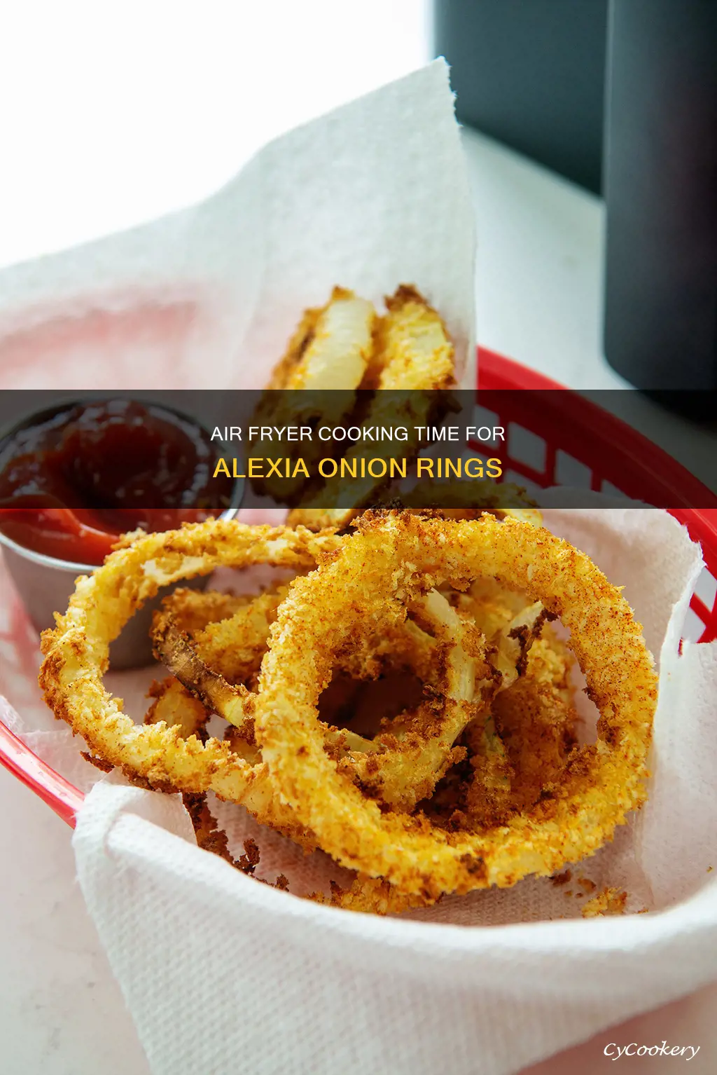 how long to cook alexia onion rings in air fryer