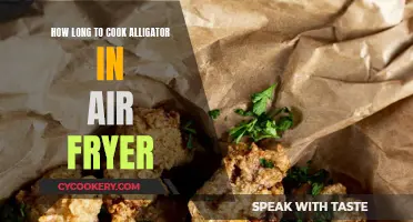 Crispy, Golden Alligator: Air Fryer Cooking Time Revealed