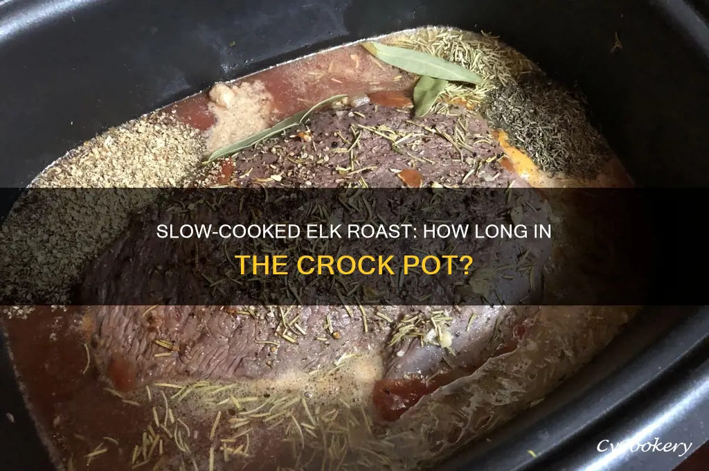 how long to cook an elk roast in crock pot