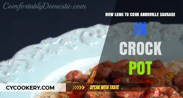 Crock Pot Andouille Sausage: Cooking Time Perfection