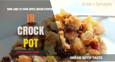 Crock Pot Apple Bacon Stuffing: Cooking Time Perfection