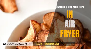 Crispy Apple Chips: Air Fryer Cooking Time Revealed