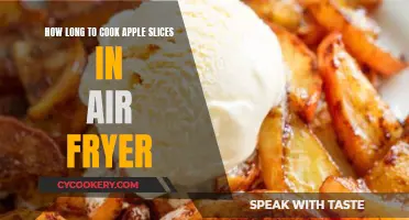 Crispy Apple Slices: Air Fryer Time Perfection