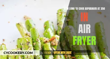 Crispy Asparagus Perfection: Air Fryer Cooking Time at 350°F