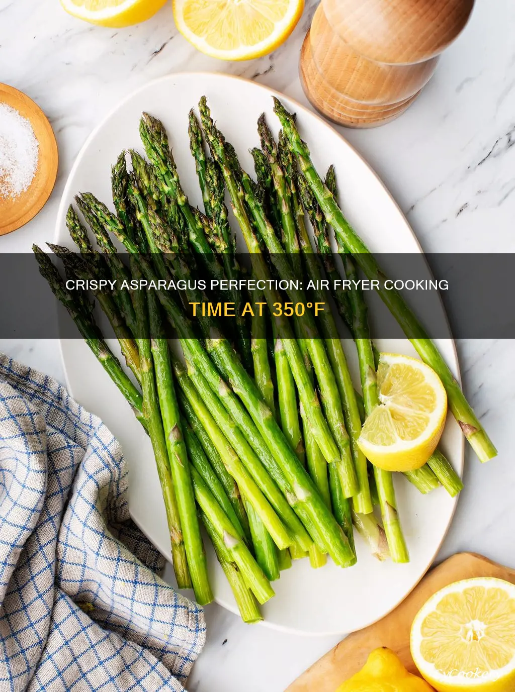 how long to cook asparagus at 350 in air fryer