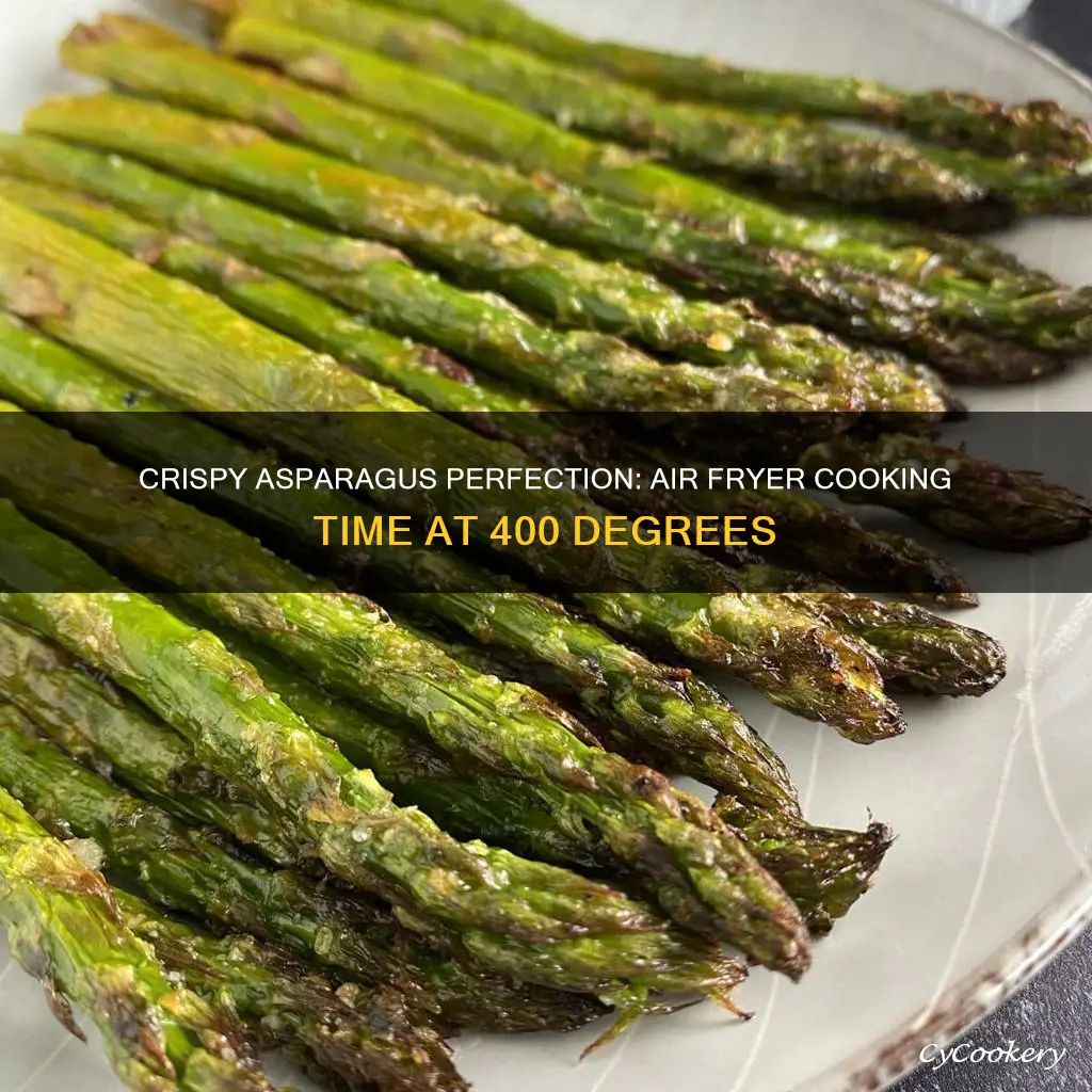 how long to cook asparagus at 400 in air fryer