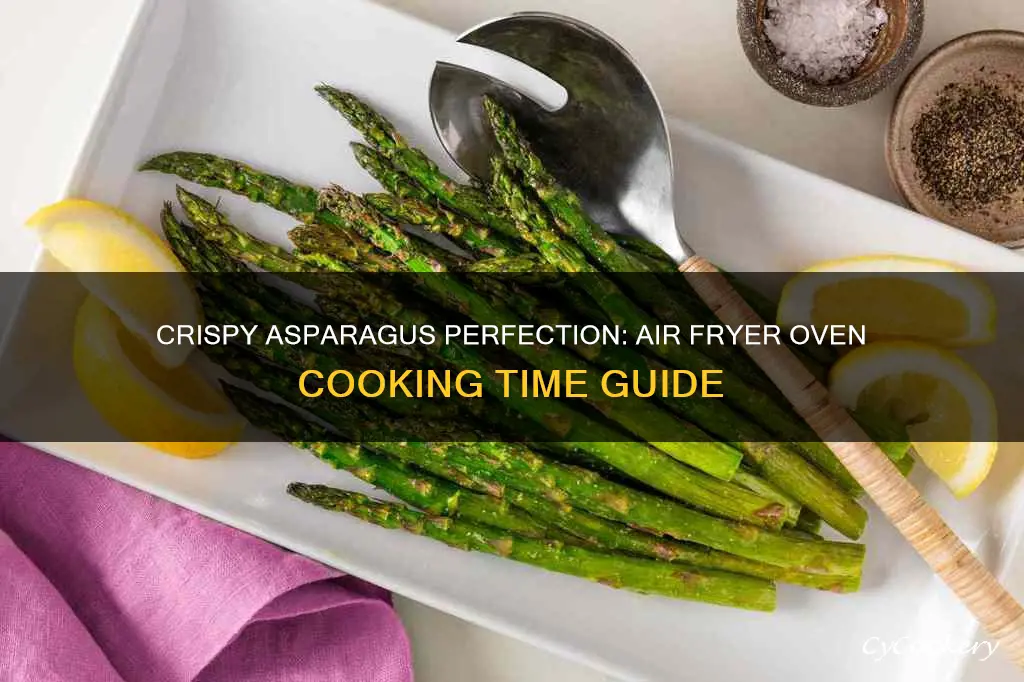 how long to cook asparagus in air fryer oven