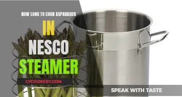 Steaming Asparagus: The NESCO Steamer Advantage