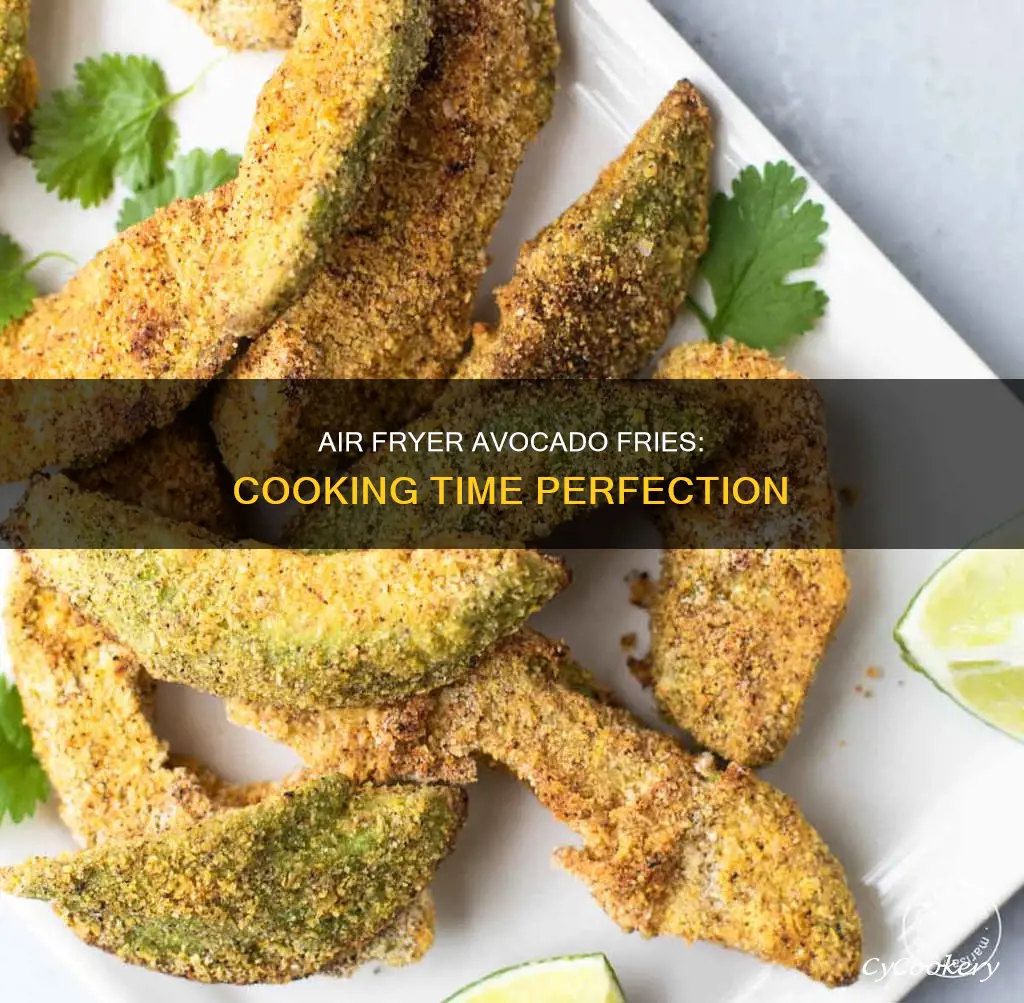 how long to cook avocado fries in air fryer
