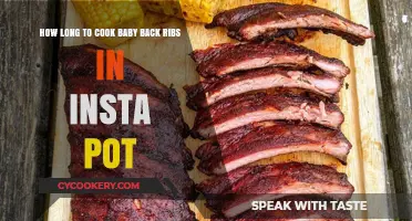Insta-Pot Baby Back Ribs: Quick, Tender, and Delicious