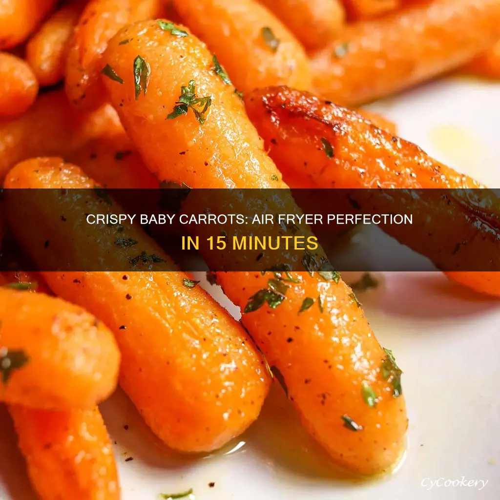 how long to cook baby carrots in air fryer