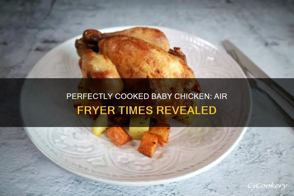 how long to cook baby chicken in air fryer