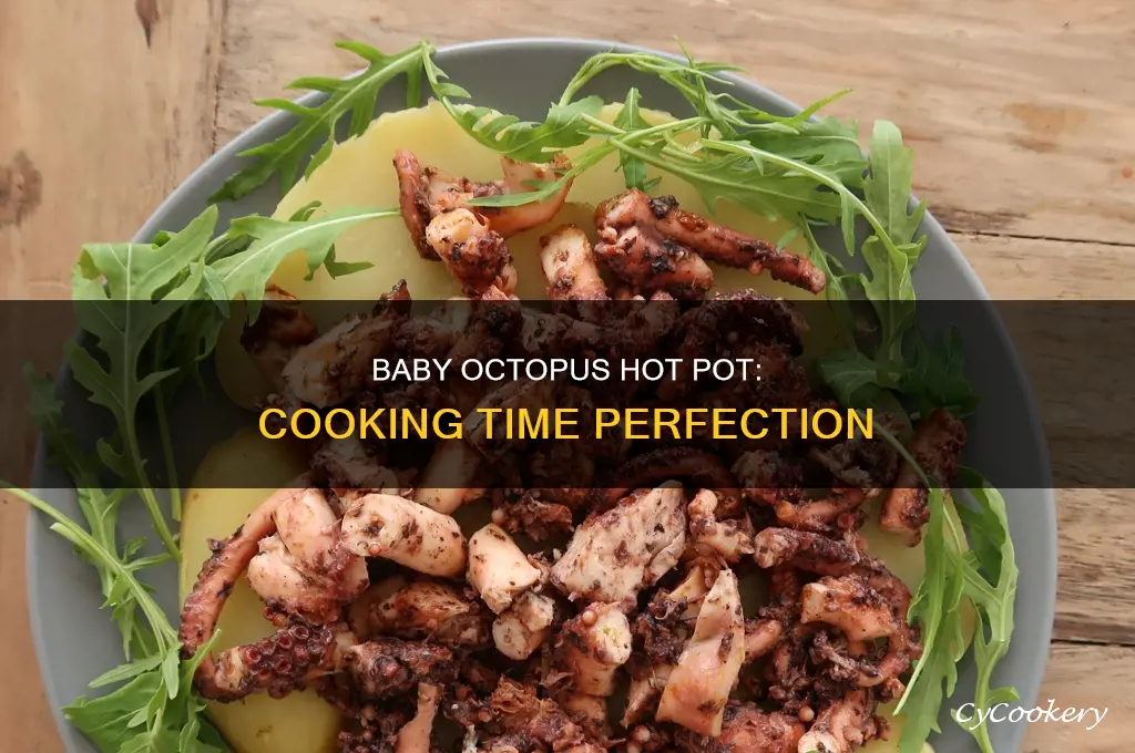 how long to cook baby octopus in hot pot