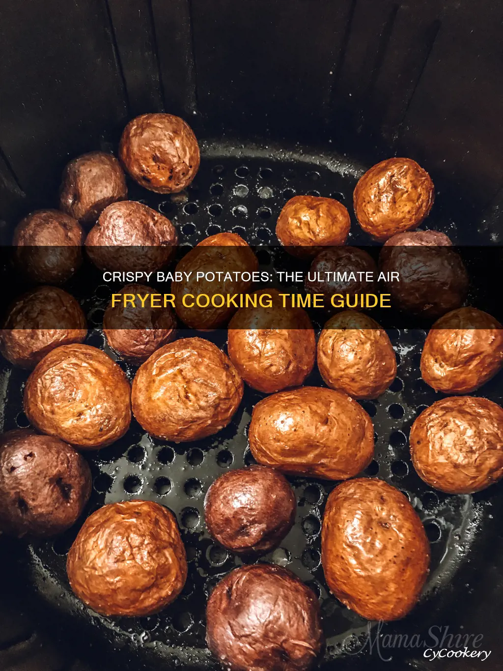 how long to cook baby potatoes in the air fryer