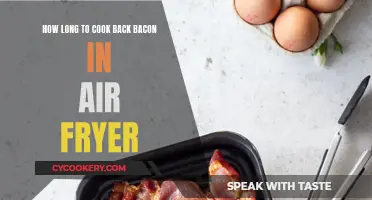 Back Bacon Perfection: Air Fryer Cooking Time Guide