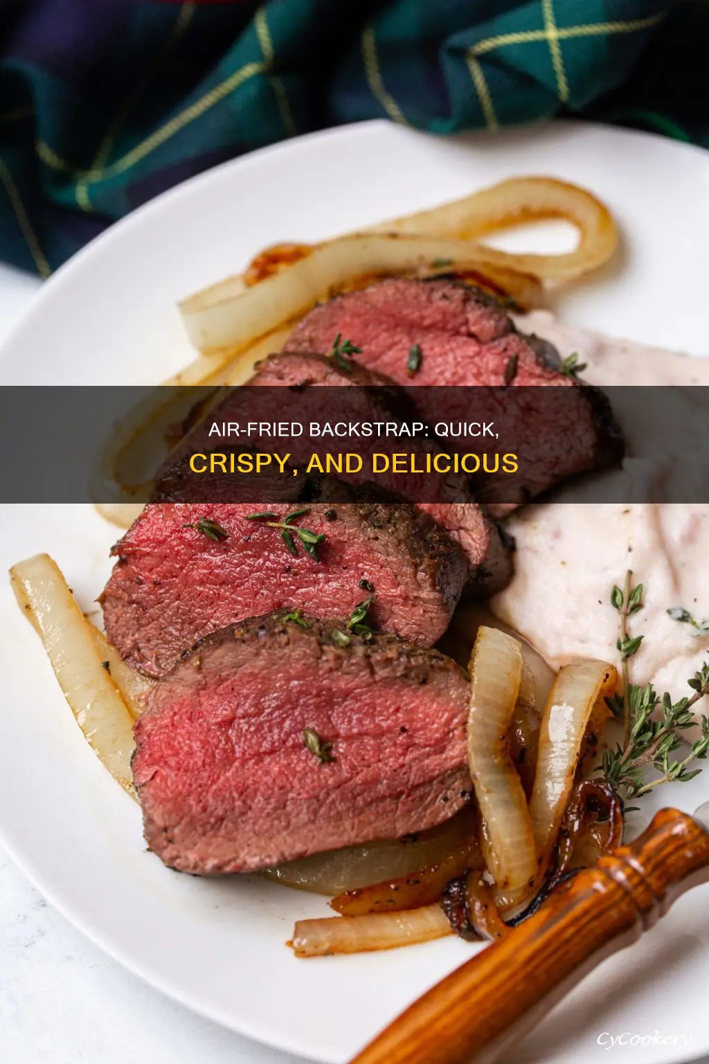 how long to cook backstrap in air fryer