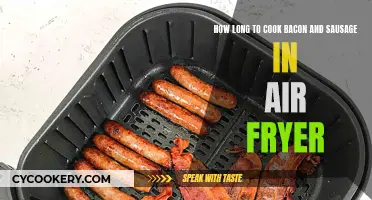 Air Fryer Breakfast: Perfectly Cooked Bacon and Sausage, Every Time!