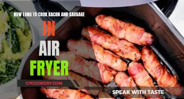 Air-Frying Bacon and Sausage: Quick, Crispy Breakfast