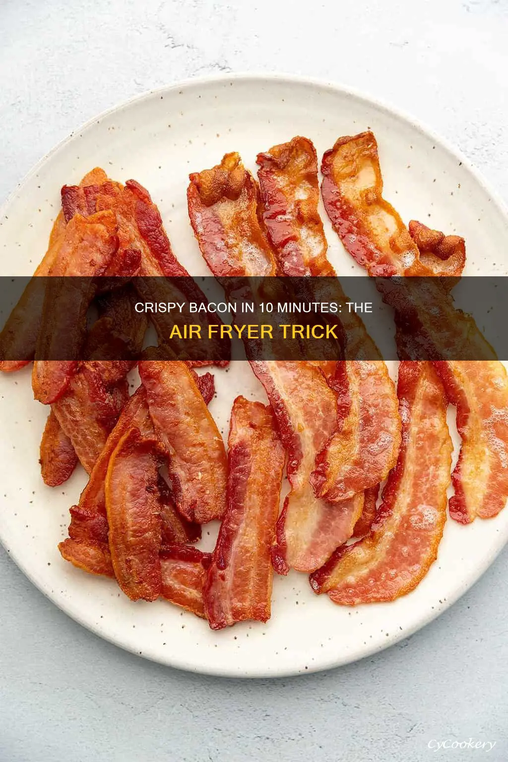 how long to cook bacon in air fryer at 320