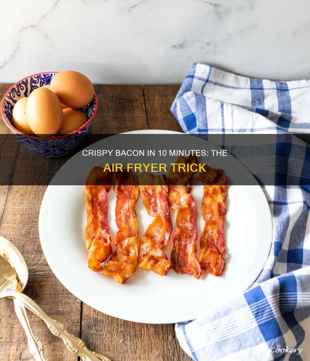 how long to cook bacon in air fryer at 400