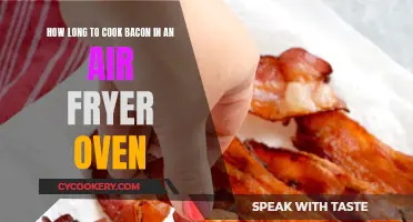 Crispy Bacon in Minutes: Air Fryer Oven Cooking Time