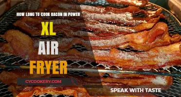 Crispy Bacon: Perfect Cooking Time in Power XL Air Fryer