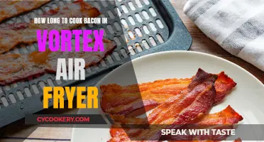 Crispy Bacon in Minutes: Vortex Air Fryer Cooking Time