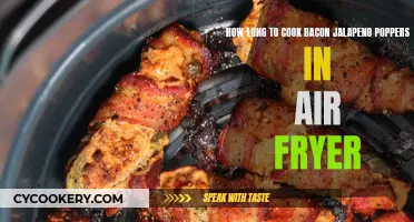 Crispy Bacon-Jalapeno Poppers: Air Fryer Perfection in 15 Minutes