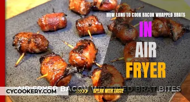 Bacon-Wrapped Brats: Air Fryer Cooking Time Guide