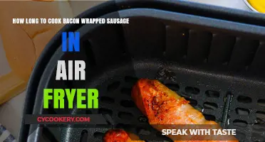 Bacon-Wrapped Sausage Perfection: Air Fryer Cooking Time Revealed