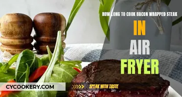 Air Fryer Bacon-Wrapped Steak: Cooking Time Perfection