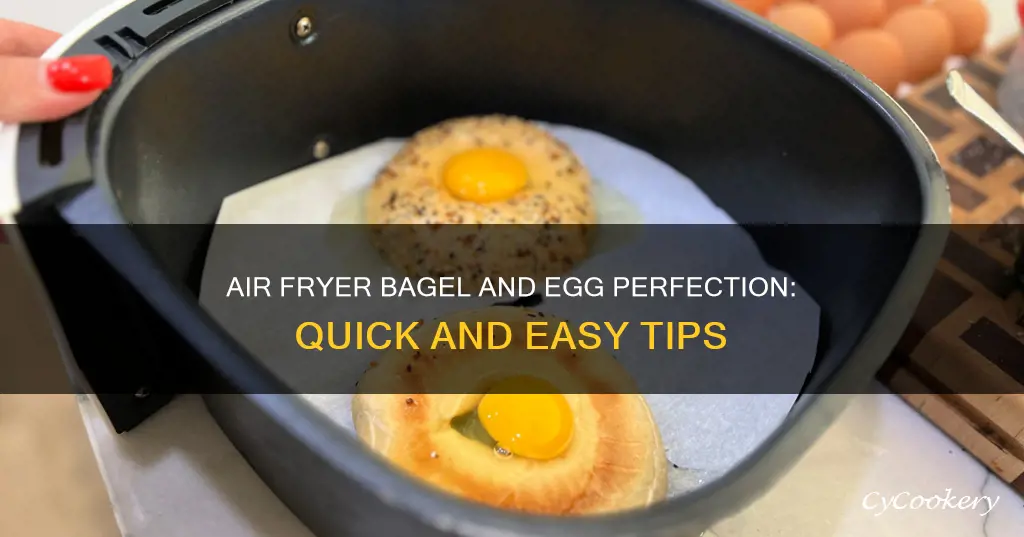 how long to cook bagel and egg in air fryer