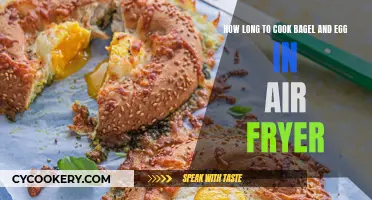 Air Fryer Bagel and Egg: Quick Breakfast Perfection