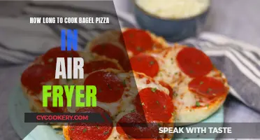 Perfectly Crispy: Air Fryer Bagel Pizza Cooking Time Guide